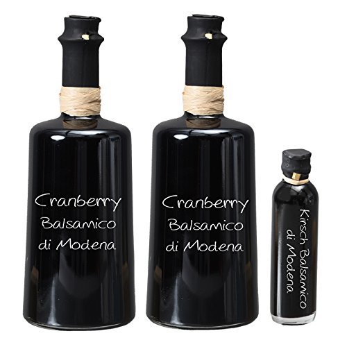 Piazza Grande PGM Cranberry Balsamico di Modena IGP 2 x 0,25 - ohne Zuckerzusatz, ohne Zuckerrübensirup - gratis dazu 40 ml Oliv & Co. Kirsch Balsamico Piazza Grande PGM Cranberry Balsamico di Modena IGP 2 x 0,25 - ohne Zuckerzusatz, ohne Zuckerrübensirup - gratis dazu 40 ml Oliv & Co. Kirsch Balsamico von Oliv & Co. - Genuss pur -
