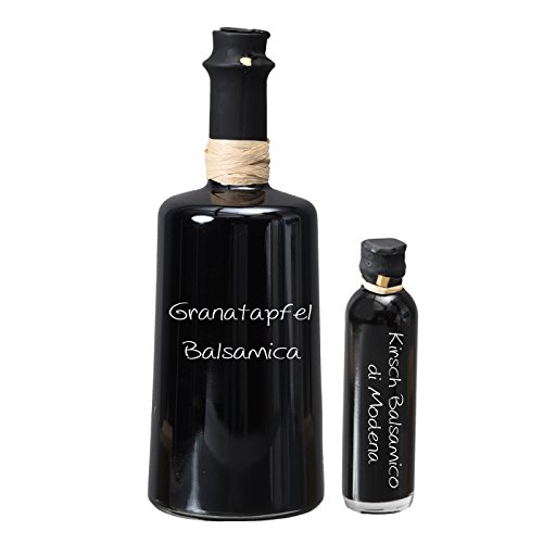 Granatapfel Crema Balsamico NUR SANFTE 3 % Säure! 1,0 L I Sparset GRATIS dazu Oliv & Co. Kirsch Balsamico di Modena 40ml von Oliv & Co. - Genuss pur -