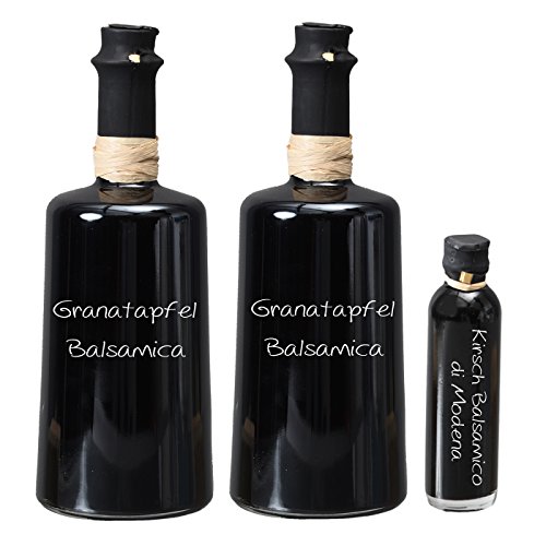Granatapfel Crema Balsamico NUR SANFTE 3 % Säure! 2 x 250 ml I Sparset GRATIS dazu Oliv & Co. Kirsch Balsamico di Modena 40ml von Oliv & Co. - Genuss pur -