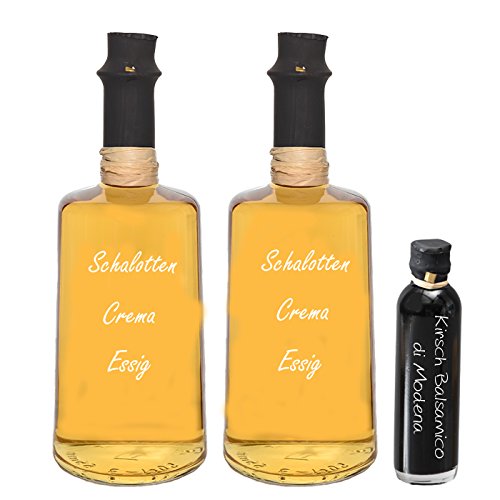 Schalotten Crema Essig 2x 0,25 ml I Sparset GRATIS dazu Oliv & Co. Kirsch Balsamico di Modena 40ml von Oliv & Co. - Genuss pur -