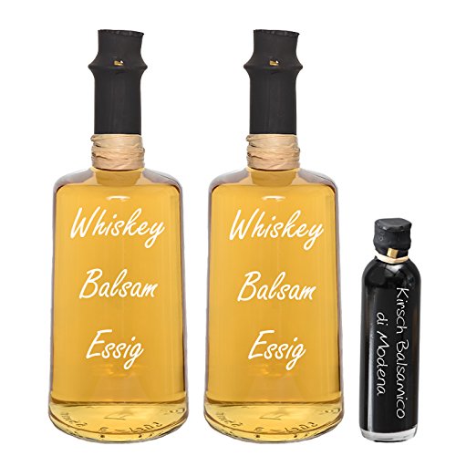 Whisky Balsam Essig 2 x 250 ml I Sparset GRATIS dazu Oliv & Co. Kirsch Balsamico di Modena 40ml von Oliv & Co. - Genuss pur -