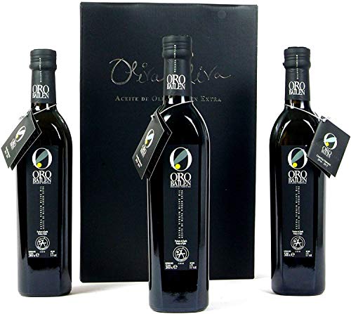 3 Flaschen x 500 ml - Oro bailen Reserva Familiar Picual- Natives Olivenöl Extra von olivaoliva