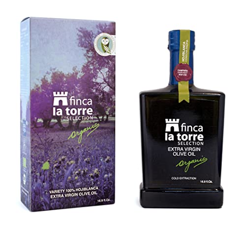 Finca La Torre Selección - Natives Olivenöl Extra Hojiblanca BIO - 0,5 l Flasche (1 x 500 ml) von Oliva Oliva Internet SL (Spain)