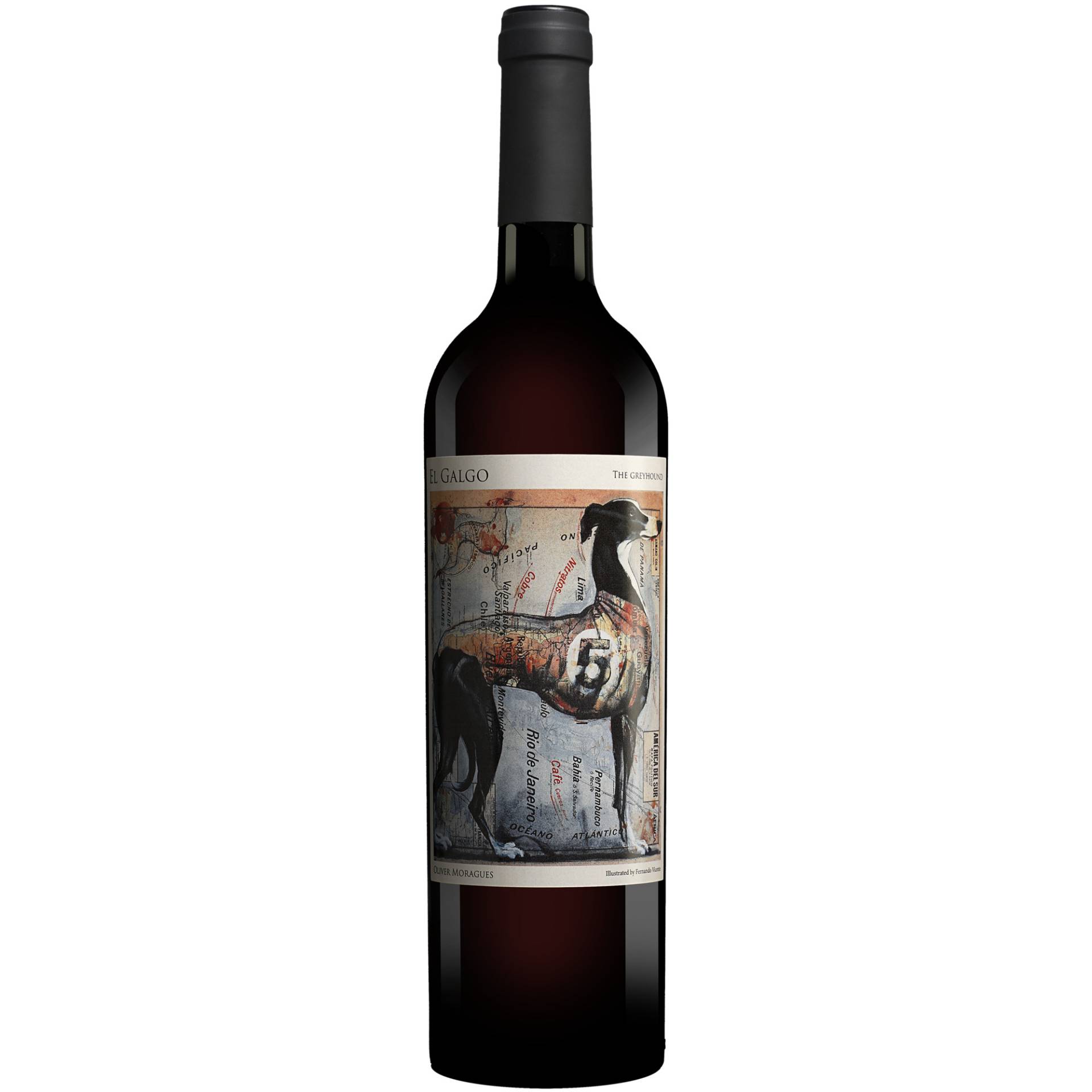 Oliver Moragues »El Galgo« 2024  0.75L 12.5% Vol. Rotwein Trocken aus Spanien von Oliver Moragues
