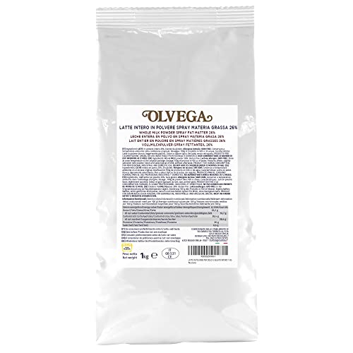 Olvega Vollmilchpulver für Desserts und Volleis Professionelles Produkt Sprühtrockenverfahren Heim- oder Berufsumgebung Verwendung Erwachsene Glutenfrei 6 Beutel à 1 kg Säcke Olvega Vollmilchpulver für Desserts und Volleis Professionelles Produkt Sprühtrockenverfahren Heim- oder Berufsumgebung Verwendung Erwachsene Glutenfrei 6 Beutel à 1 kg Säcke von Olvega