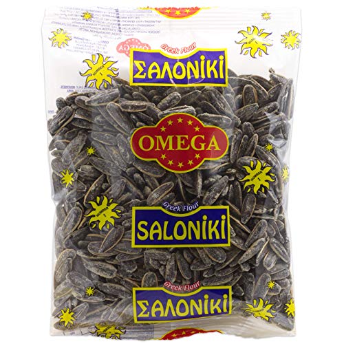 Saloniki - geröstete Sonnenblumenkerne gesalzen in 180 g Packung von Omega Bazar GmbH, 90449 Nürnberg
