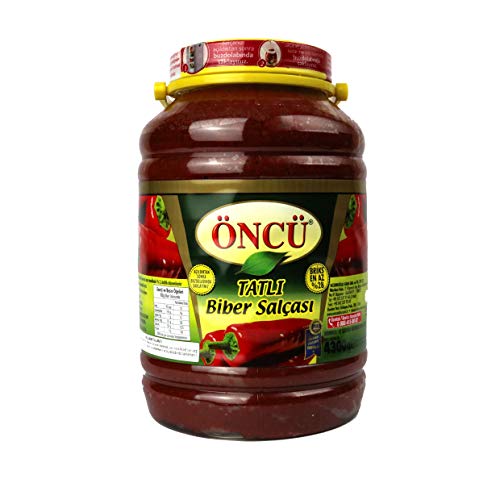 Öncü Milde rote Pfefferpaste – 4,3 kg – Türkische Süßigkeit von Oncu