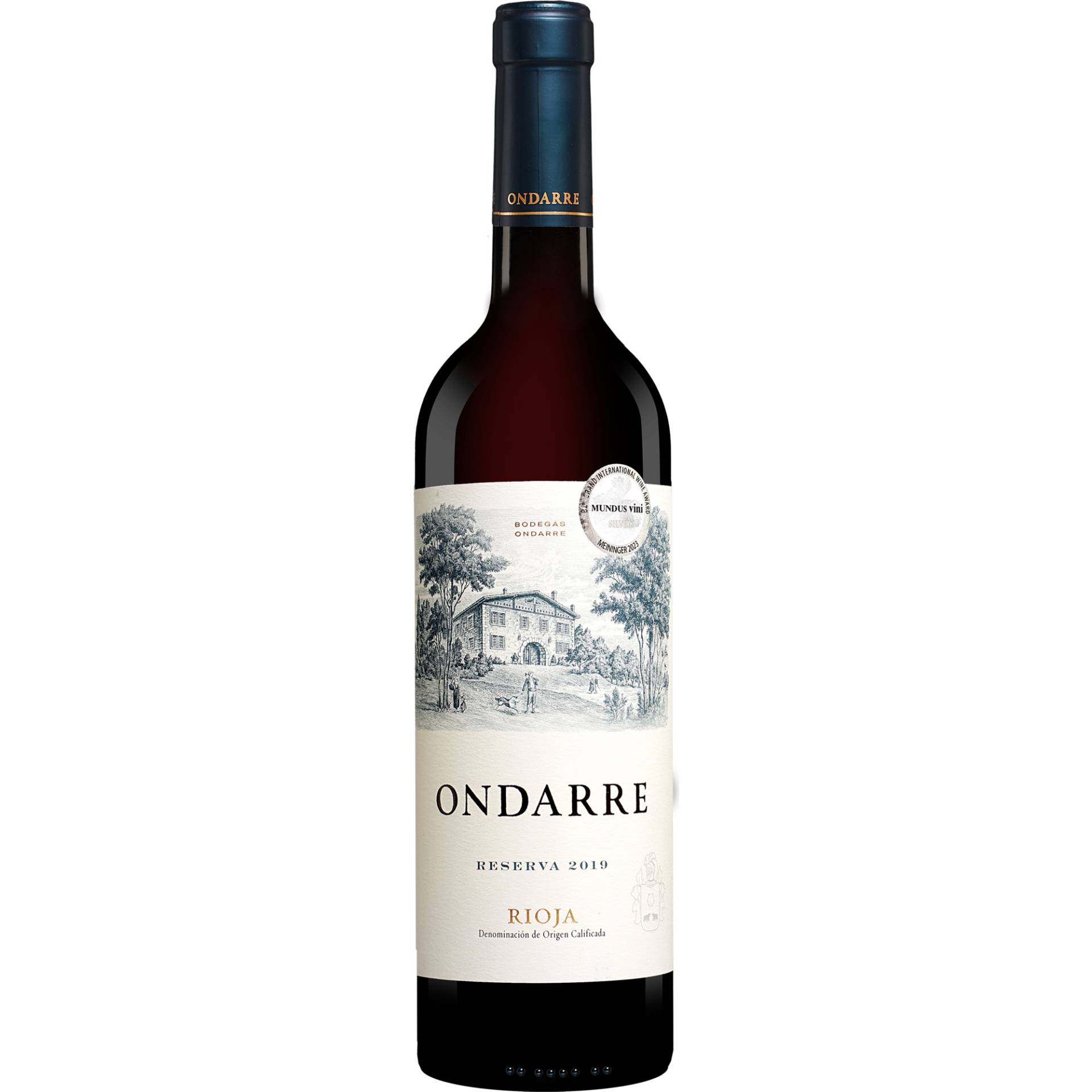 Ondarre Reserva 2019  0.75L 13.5% Vol. Rotwein Trocken aus Spanien von Ondarre