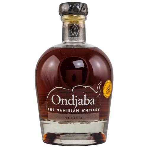 Ondjaba I The Namibian Whiskey I Grain Whiskey I Süße Noten mit subtilem Raucheinfluss I 700 ml I 46% Vol. von Ondjaba