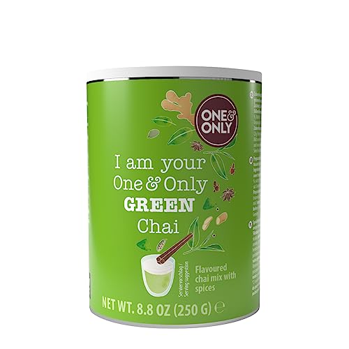One&Only Chai Powder Green 250 g - Jadegrünes Pulver mit feiner Matcha-Note von one&only