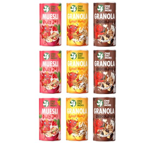 OneDayMore Frühstück für Kinder - Kinder XL-Set mit Granola und Müsli OneDayMore Frühstück für Kinder - Kinder XL-Set mit Granola und Müsli von OneDayMore