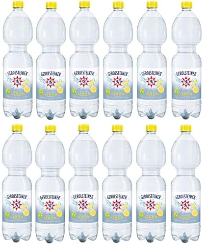 12 Flaschen Gerolsteiner Lemon a 1500ml PET inc. 4,50€ EINWEG Flasche + Space Keks von Onlineshop Bormann von Onlineshop Bormann