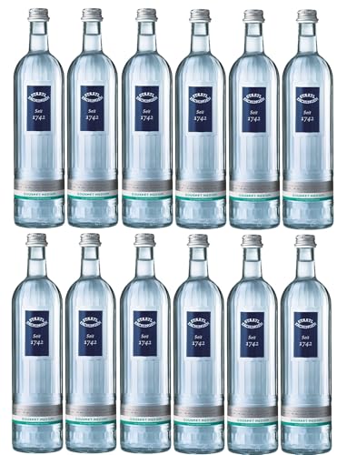 12 Flaschen Staatlich Fachingen Medium Gourmet Gastroflasche a 0,75 L inkl MEHRWEGPFAND + Space Keks gratis a 45 g von Onlineshop Bormann von Onlineshop Bormann