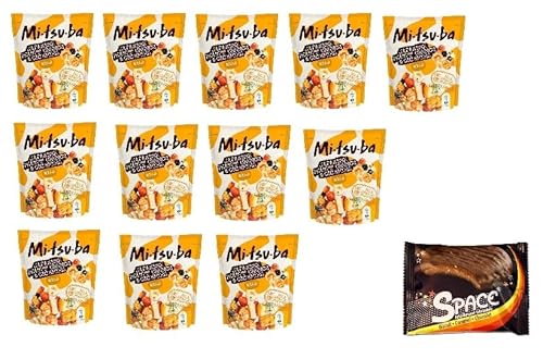 12er Mitsuba Mi-tsu-ba Japanese Peanut Crunch & Crispies a 100g + Space Keks gratis a 45g von Onlineshop Bormann von Onlineshop Bormann