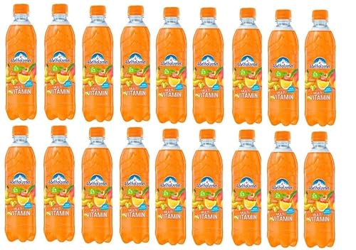 18 Flaschen Adelholzener Multivitamin a 500ml incl. 4,50€ EINWEG Pfand + Space Riegel von Onlineshop Bormann von Onlineshop Bormann