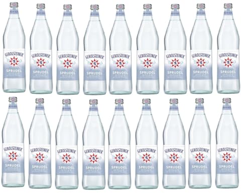 18 Glas Flaschen Gerolsteiner Sprudel a 0,75l Mehrweg inklusive 2,70€ Pfand + Space Keks von Onlineshop Bormann von Onlineshop Bormann
