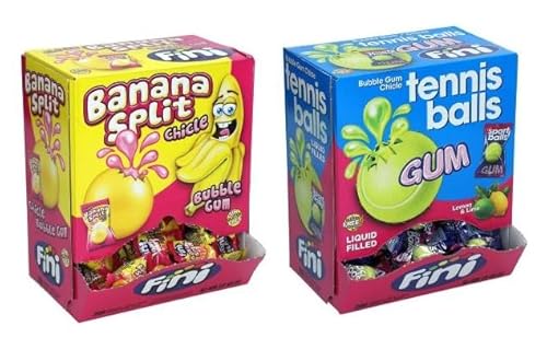 2 Boxen Fini Kaugummi Mix aus 2 Sorten (1x Banane + 1 x Tennisbälle a 1 kg + Space Keks gratis a 45 g von Onlineshop Bormann 2 Boxen Fini Kaugummi Mix aus 2 Sorten (1x Banane + 1 x Tennisbälle a 1 kg + Space Keks gratis a 45 g von Onlineshop Bormann von Onlineshop Bormann