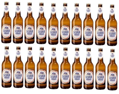 20 Flaschen a 0,5l Seester Kölsch Orginal Glas inc. MEHRWEG Pfand + Space Riegel von Onlineshop Bormann von Onlineshop Bormann