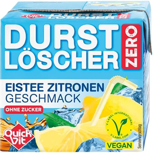 24 Durstlöscher Zero Zitrone ohne Zucker a 500ml + Space Keks von Onlineshop Bormann von Onlineshop Bormann