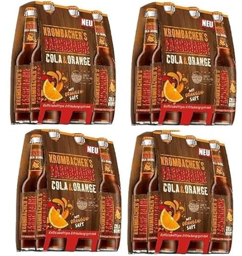 24 Flaschen Krombacher Fassbrause Cola Orange Mix a 330ml inclusiv 0.48€ MEHRWEG Pfand Bier inc. Pfand + Space Riegel von Onlineshop Bormann von Onlineshop Bormann