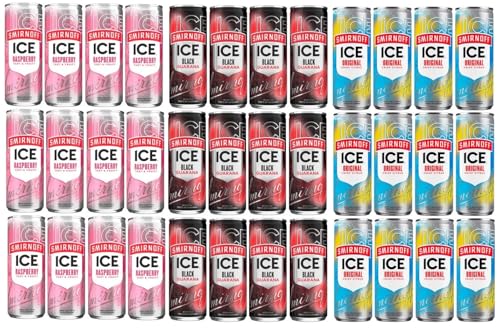 36 Dosen Smirnoff Ice Mix aus 3 Sorten a 0,25 L 10% vol. inkl. EINWEGPFAND + Space Keks gratis a 45 g von Onlineshop Bormann 36 Dosen Smirnoff Ice Mix aus 3 Sorten a 0,25 L 10% vol. inkl. EINWEGPFAND + Space Keks gratis a 45 g von Onlineshop Bormann von Onlineshop Bormann