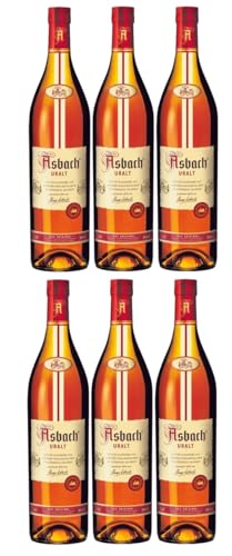 6 Flaschen Asbach Uralt Weinbrand a 1 Liter 36% vol. + Space Keks gratis a 45 g von Onlineshop Bormann von Onlineshop Bormann