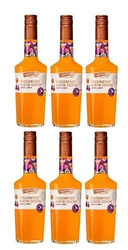 6 Flaschen De Kuyper Passionfruit Martini Cocktail a 0,5 L 12% vol. + Space Keks gratis a 45 g von Onlineshop Bormann von Onlineshop Bormann
