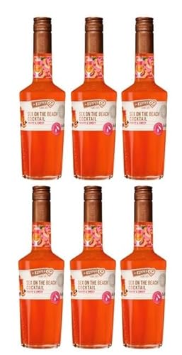 6 Flaschen De Kuyper Sex on the Beach Cocktail a 0,5 L 12,5% vol. + Space Keks gratis a 45 g von Onlineshop Bormann von Onlineshop Bormann
