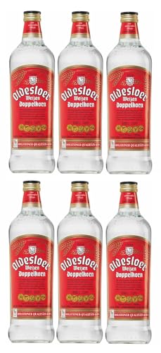 6 Flaschen Oldesloer Doppelkorn a 0,7 L 38% vol. + Space Keks gratis a 45 g von Onlineshop Bormann von Onlineshop Bormann