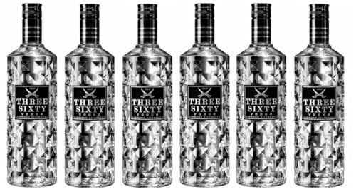6 Flaschen Three Sixty Vodka 0,7 L 37,5% vol. a 0,7l Wodka + Space Reigel von Onlineshop Bormann 6 Flaschen Three Sixty Vodka 0,7 L 37,5% vol. a 0,7l Wodka + Space Reigel von Onlineshop Bormann von Onlineshop Bormann