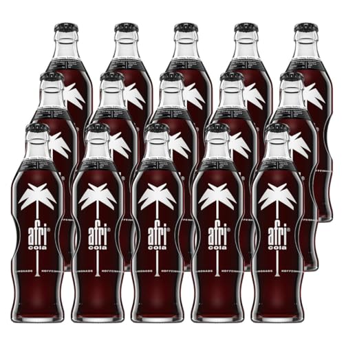 Afri Cola Limonade 10mg Koffein 15 Flaschen je 0,33l incl Mehrweg Pfand + Space Riegel von Onlineshop Bormann von Onlineshop Bormann