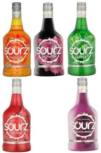 Sourz Mischpaket 5 x 0,7 Liter 15% Vol. + Space Keks a 45g von Onlineshop Bormann von Onlineshop Bormann