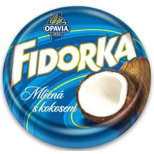 Opavia Fidorka Molkerei mit Kokosfüllung 30x30 g Opavia Fidorka Molkerei mit Kokosfüllung 30x30 g von Kolonada