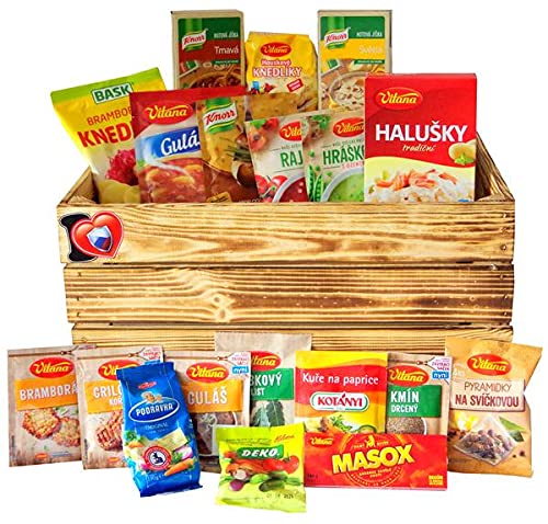 Tschechische Koch- / Backset - Tschechische Republik GeschenkAuswahl Box von Opavia