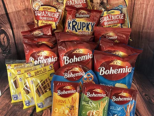 Tschechische Republik - Party-Set - groß (Chips, Stöcke) von Opavia