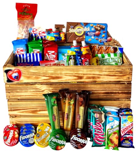 Tschechische süße Set groß - Tschechische Republik Candy Bars Wafers Box - Original Czechia Süßigkeiten von Kolonada