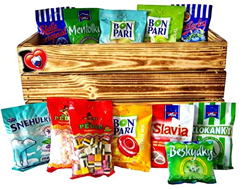 Tschechische Süßigkeiten Set - Tschechische Republik Original Süßigkeiten - Czechia Süßigkeiten-Box von Kolonada