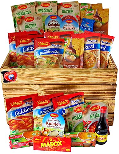 Tschechische Suppe Set - Tschechische Republik Original Food Box von Opavia