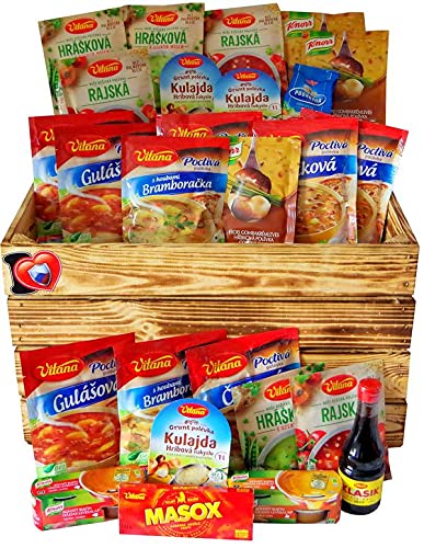 Tschechische Suppe Set - Tschechische Republik Original Food Box von Kolonada