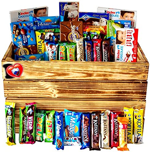 Tschechische süße Bars Set - Tschechische Republik Süßigkeiten - Original Czechia Food Box von Kolonada