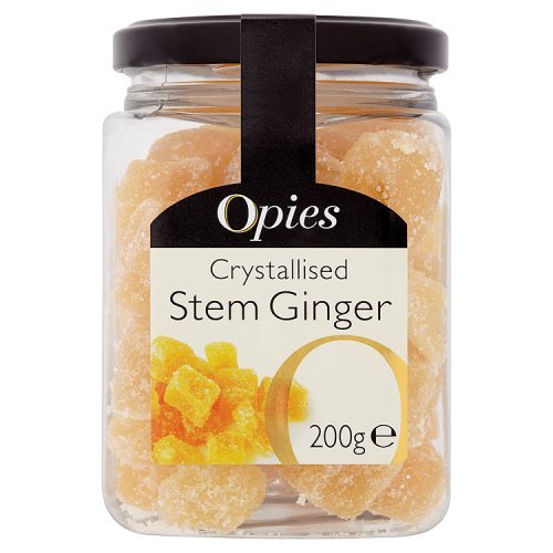 Opies Crstalised Stem Ginger 200g - Opies Kristallisierter Stem-Ingwer 200g von Opies