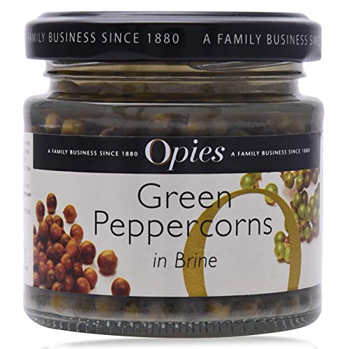 Opies Grüne Pfefferkörner in Salzlauge, 115 g Opies Grüne Pfefferkörner in Salzlauge, 115 g von Opies