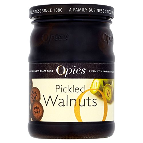 Opies Pickled Walnuts in Malt Vinegar 390g - Premium Qualität von Opies