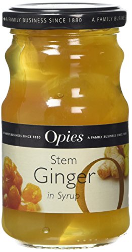 Opies Stem Ginger in Syrup 280g -Opies Stem-Ingwer in Dicksaft 280g von Opies