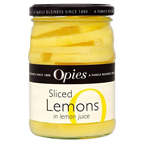Opies geschnitten Zitronen in Zitronensaft (350g) - Packung mit 6 von Opies