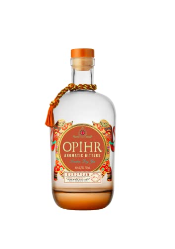 Opihr I European Edition I London Dry Gin Aromatic Bitters I Mit gebrannten Orangen- und Bitternoten I Inspiriert durch die antike Gewürzstraße I 43% Vol. I 700 ml von OPIHR