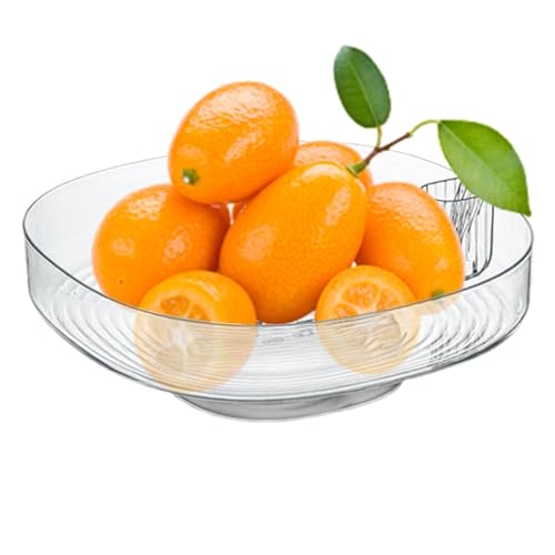 Opilroyn Dekorativer Obstteller, Obstschale, dekorativ, modern, mit Sieb, großer Cupcake-Ständer, für - und Gemüsehalter, Dessert Opilroyn Dekorativer Obstteller, Obstschale, dekorativ, modern, mit Sieb, großer Cupcake-Ständer, für - und Gemüsehalter, Dessert von Opilroyn