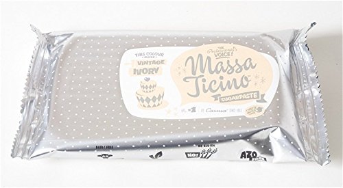 Massa Ticino Rollfondant Ivory Elfenbein 250 g von Oppeneder sweetArt Germany