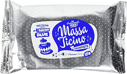 Massa Ticino Rollfondant Blau 250 g von Oppeneder sweetArt Germany