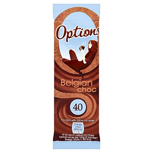 Optionen Belgian Chocolate Sachet 11g Optionen Belgian Chocolate Sachet 11g von Options